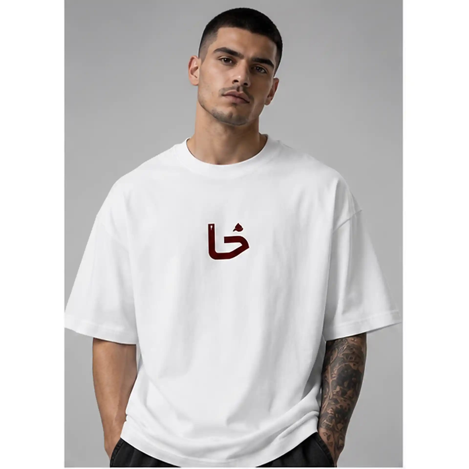 تیشرت مردانه سفید